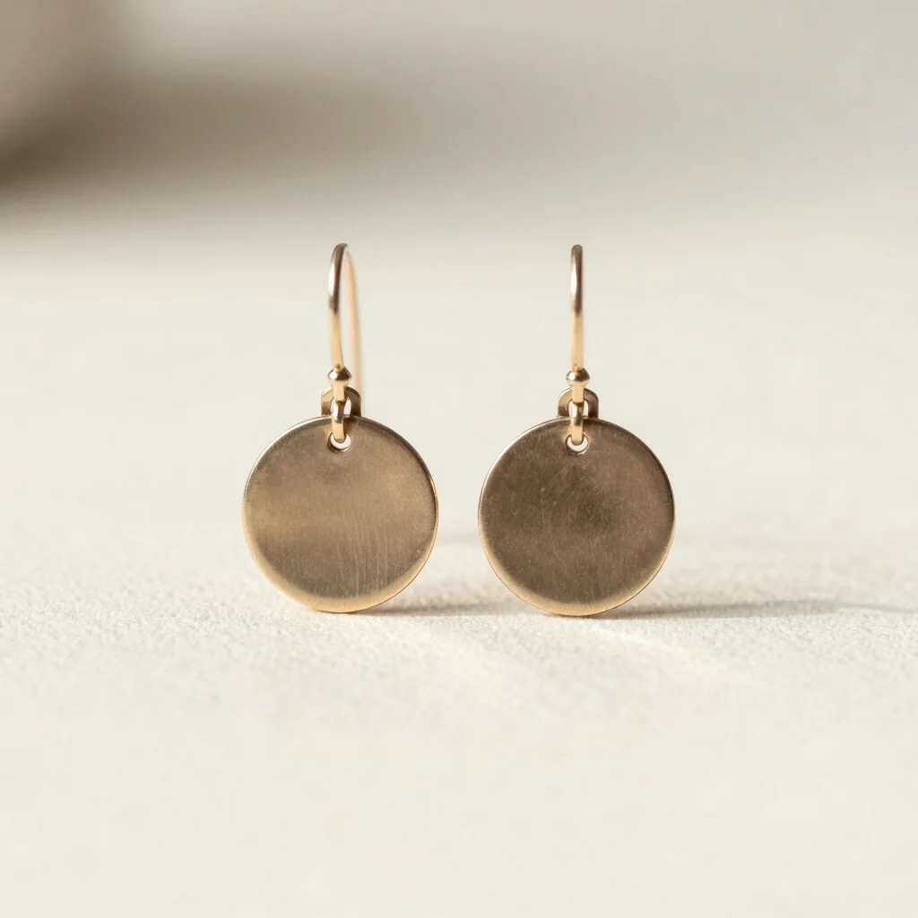 Talisman Disc Earrings